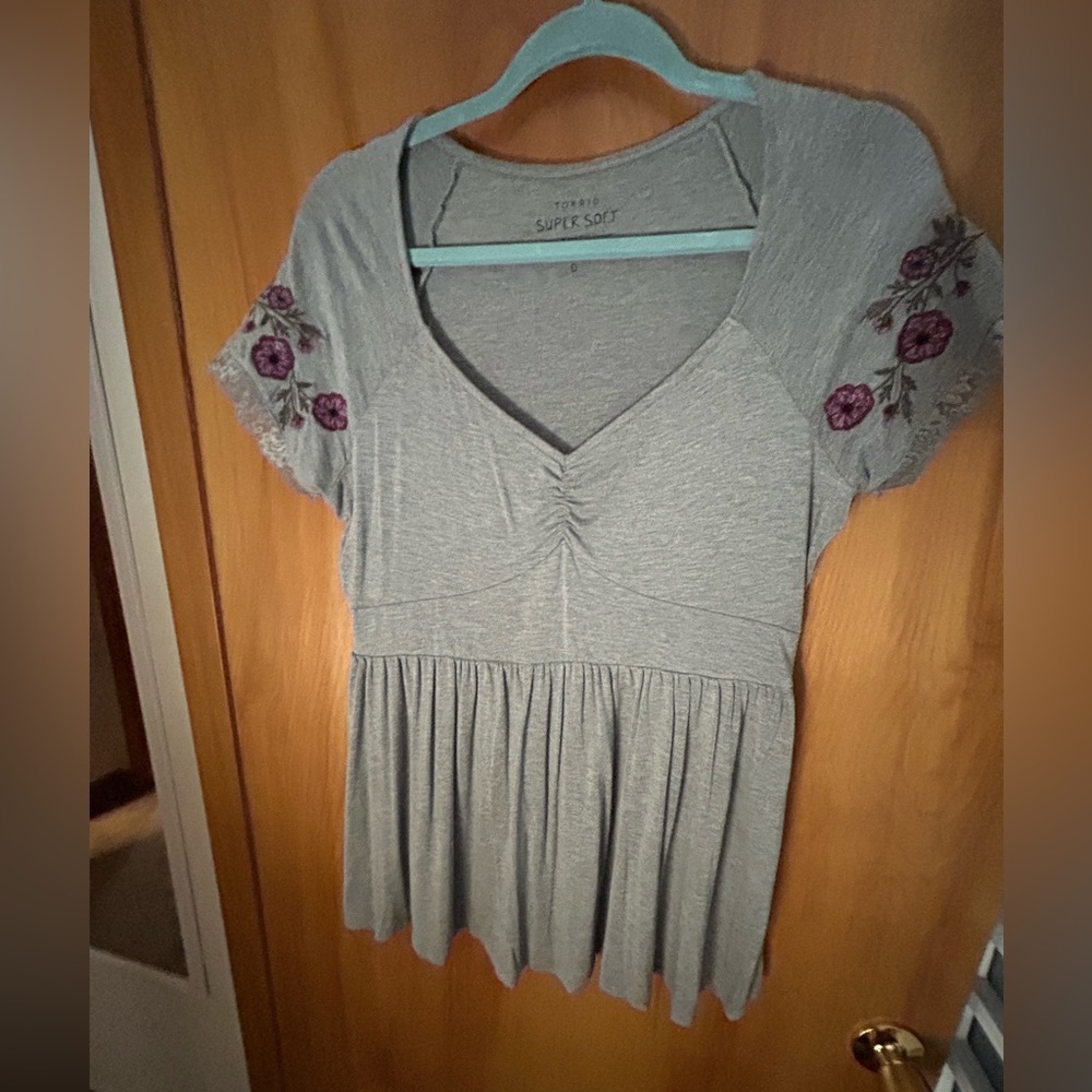 Torrid Super Soft babydoll top
